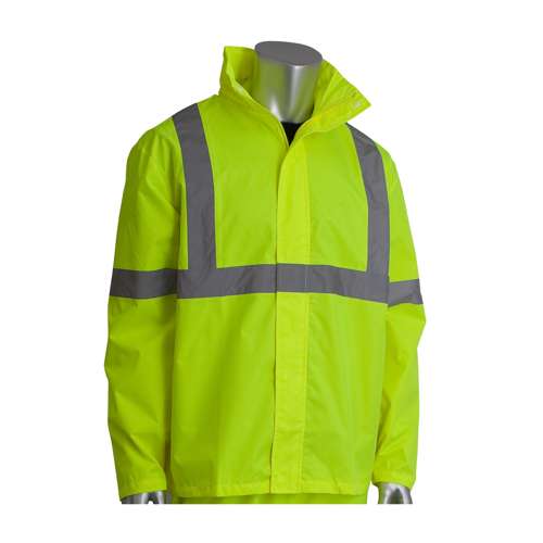 353-1000 ANSI Type R Class 3 Two-Piece Value Rainsuit Set