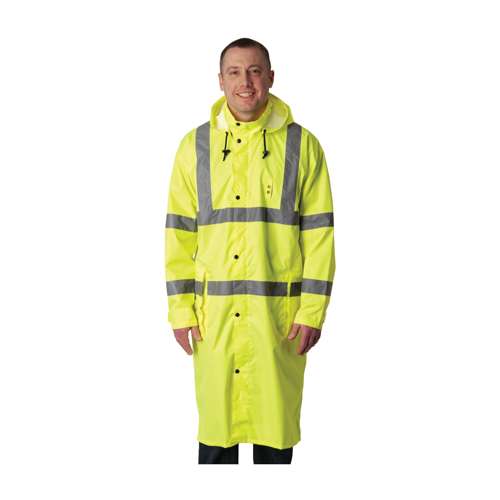 353-1048 ANSI Type R Class 3 Value All Purpose 48" Raincoat