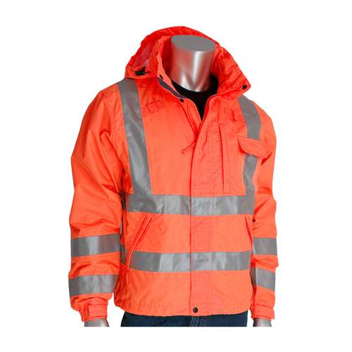 353-2000 ANSI Type R Class 3 Heavy Duty Waterproof Breathable Jacket
