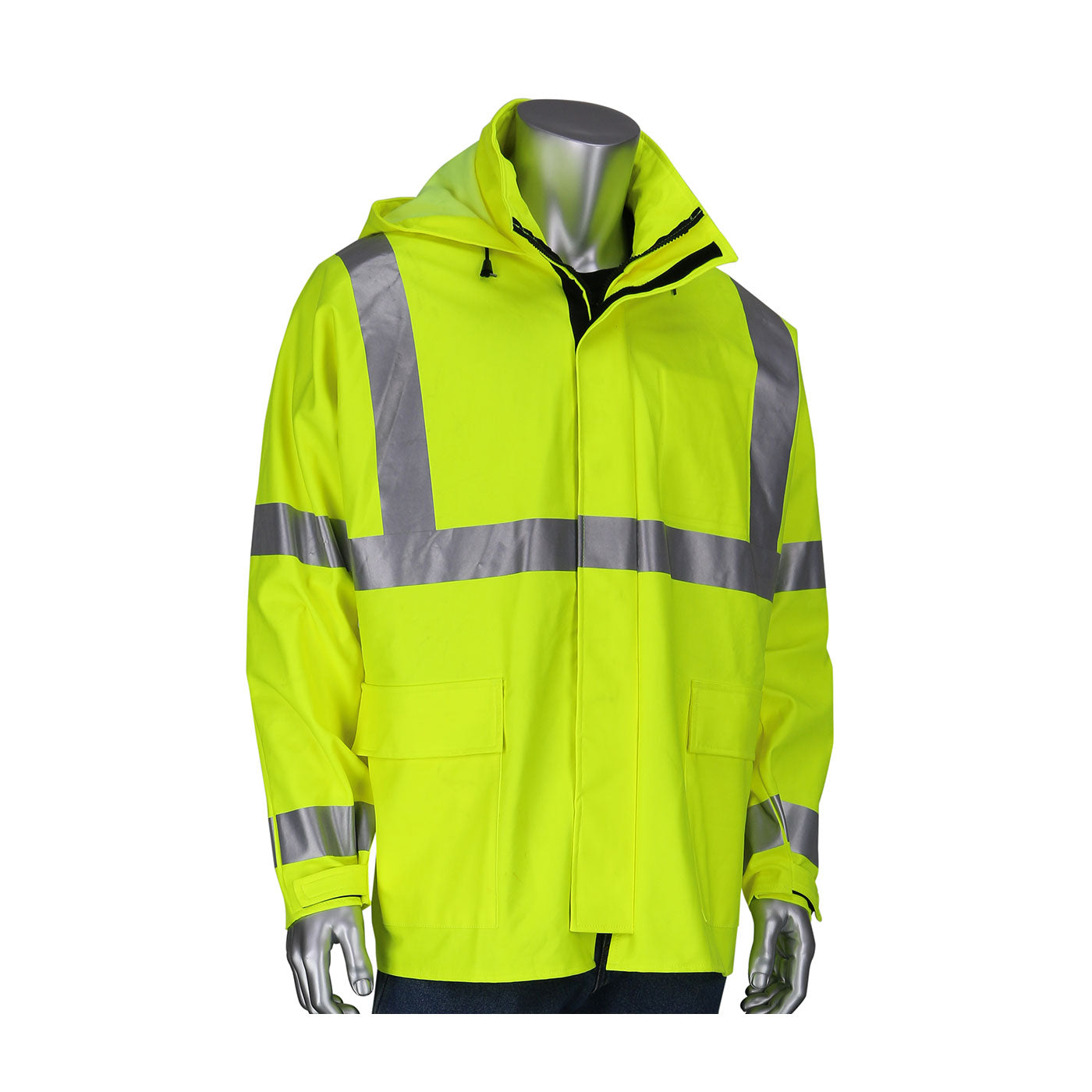 355-2500AR AR/FR ANSI Type R Class 3 Heavy Duty Waterproof Breathable Jacket