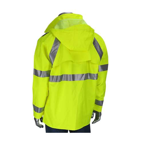 355-2500AR AR/FR ANSI Type R Class 3 Heavy Duty Waterproof Breathable Jacket