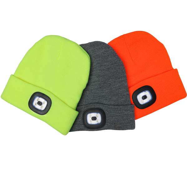 Winter Beanie Cap with LED light