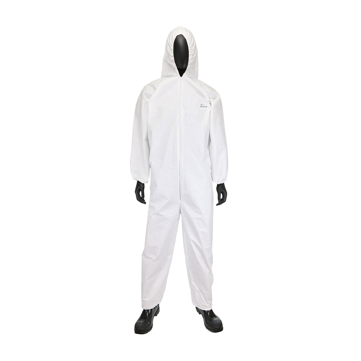 3606 PosiWear BA Coverall with Hood, Elastic Wrist & Ankle, 58 gsm