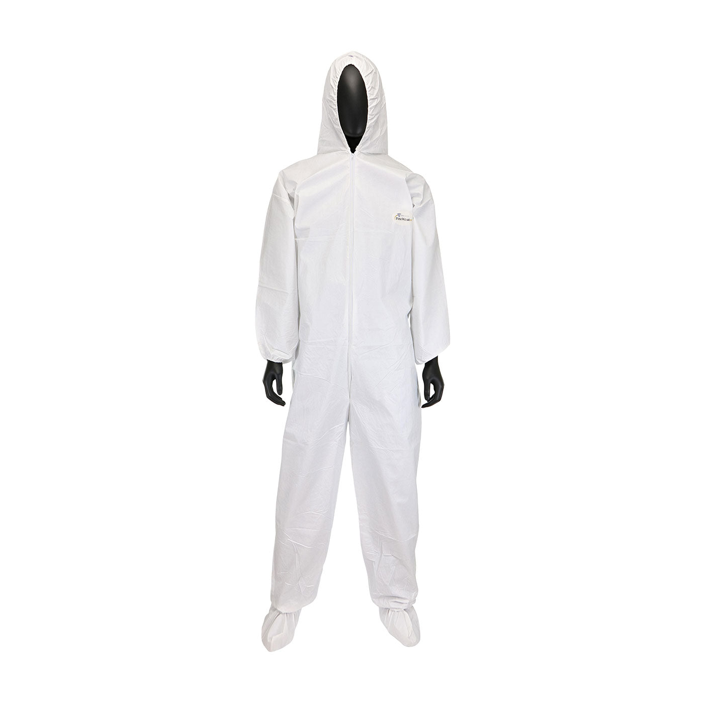 3609 PosiWear BA Coverall With Hood & Boot, 58 gsm