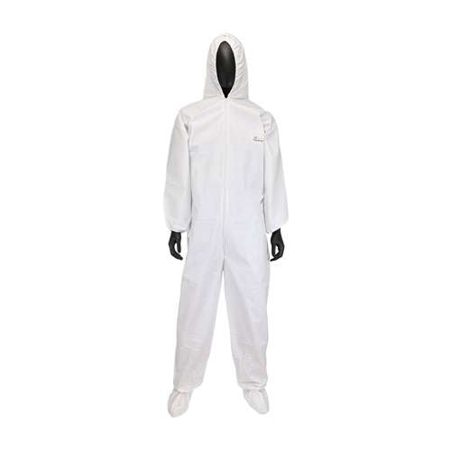 3609 PosiWear BA Coverall With Hood & Boot, 58 gsm