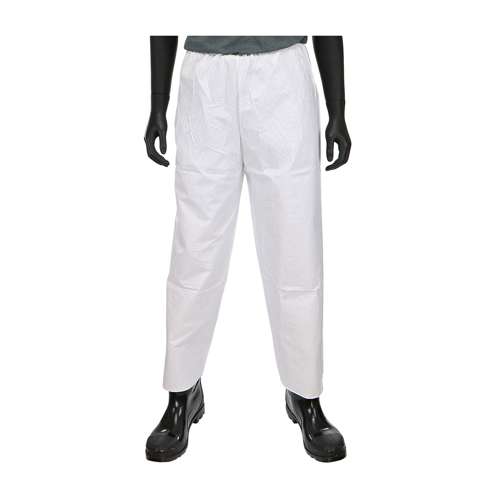 3616 PosiWear BA Microporous White Pant, 58 gsm