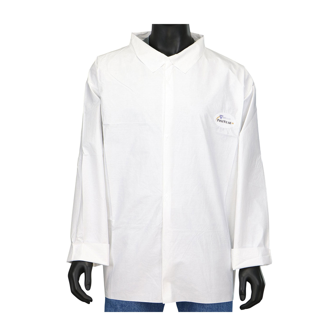 3617 PosiWear BA Microporous White Shirt 58 gsm