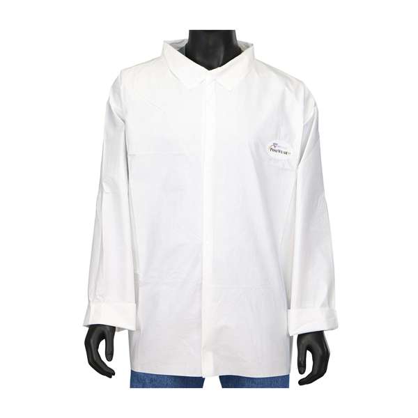 3617 PosiWear BA Microporous White Shirt 58 gsm