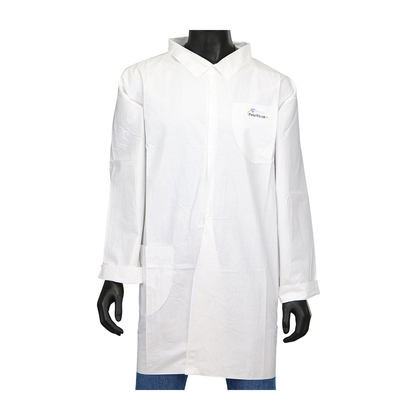 3620 PosiWear BA Lab Coat - 2 Pocket 58 gsm