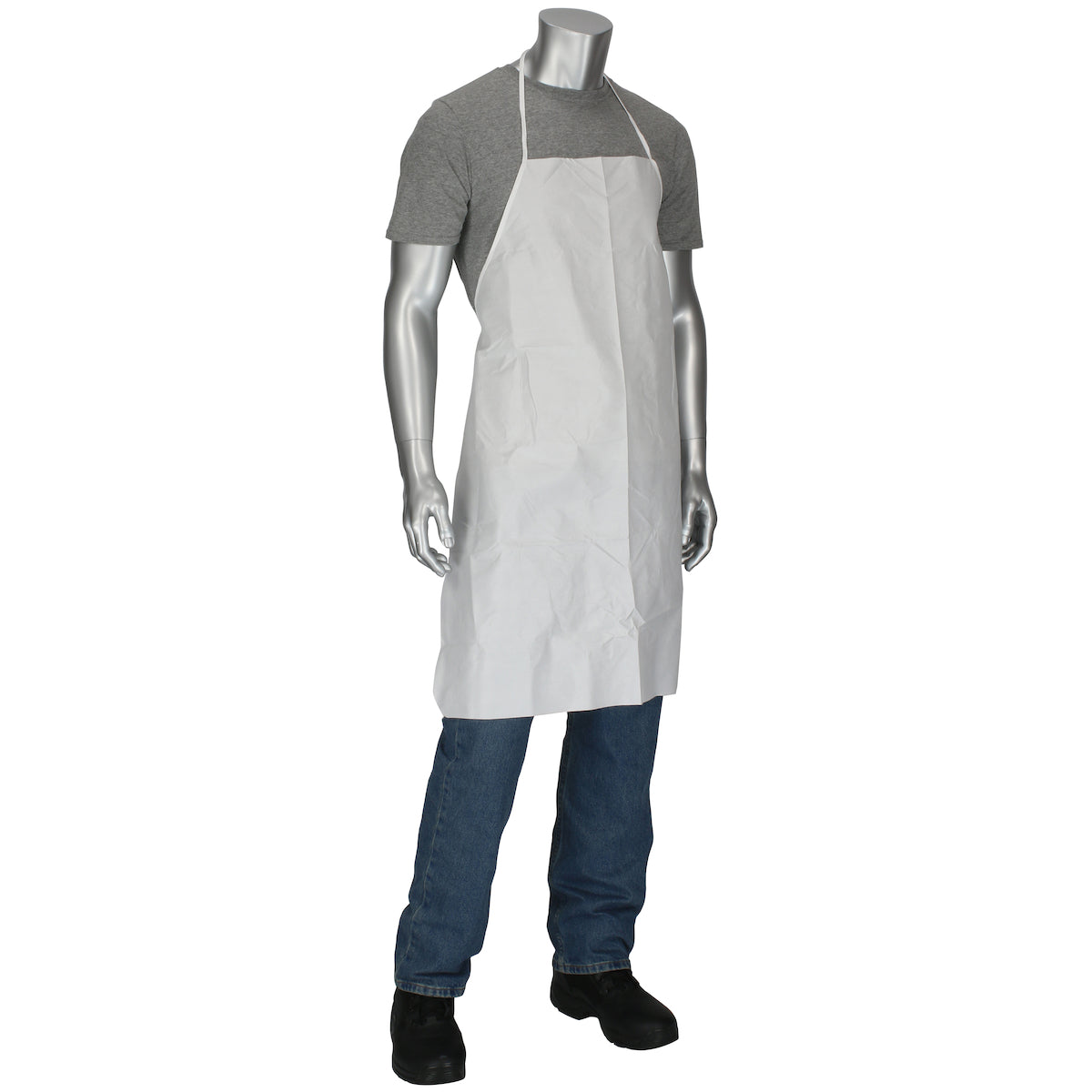 3622 Posi-Wear BA White Apron 28 X 36 58 gsm
