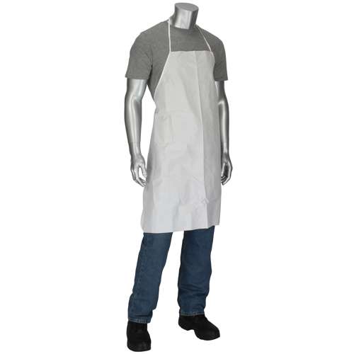 3622 Posi-Wear BA White Apron 28 X 36 58 gsm