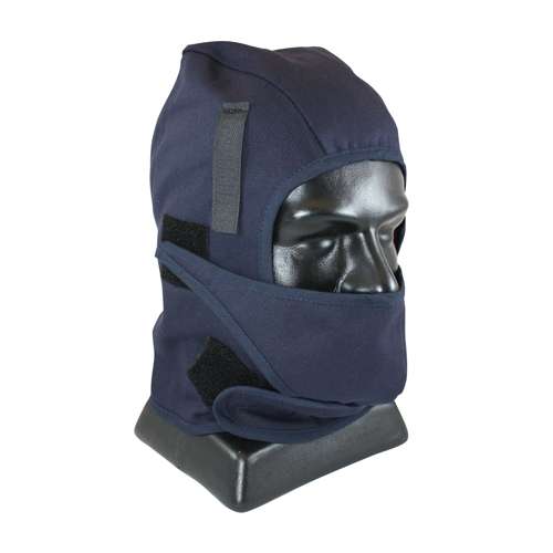 364-ML2FMP 2-Layer Cotton Twill / Fleece Winter Liner with Mouthpiece and FR Treated Outer Shell - Mid Length