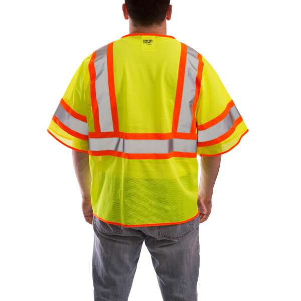 V70332 Job Sight Class 3 Two-Tone Mesh Vest