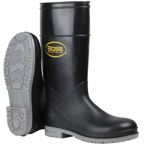 383-890 16" Black Polyblend Steel Toe and Shank Boot