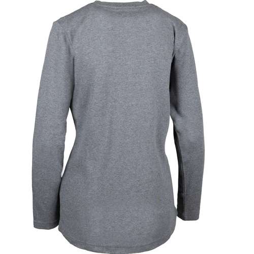 385-FRHNW AR/FR Dual-Certified Women's Long Sleeve Henley - 10.6 cal/cm2