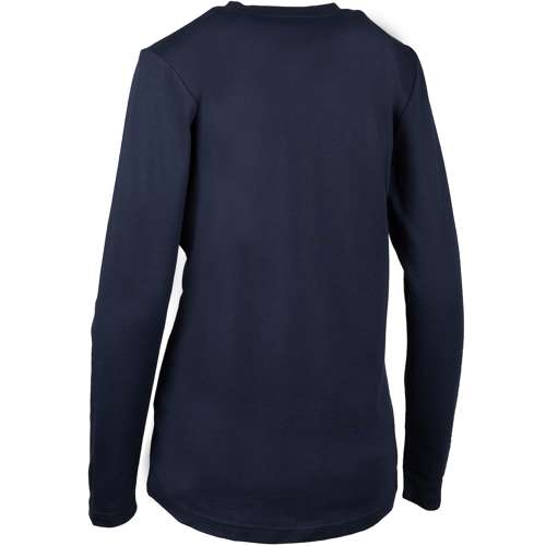 385-FRHNW AR/FR Dual-Certified Women's Long Sleeve Henley - 10.6 cal/cm2