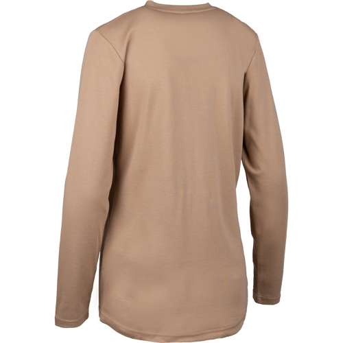 385-FRHNW AR/FR Dual-Certified Women's Long Sleeve Henley - 10.6 cal/cm2