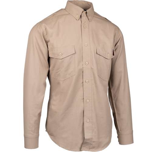 385-FRRS AR/FR Dual-Certified Ripstop Long Sleeve Work Shirt - 9 cal/cm2