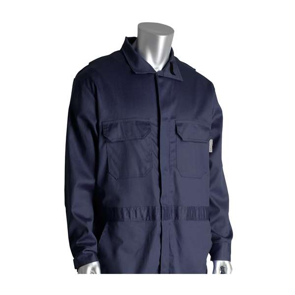 385-FRSC AR/FR Dual Certified Coverall with Zipper Closure - 9.2 Cal/cm2
