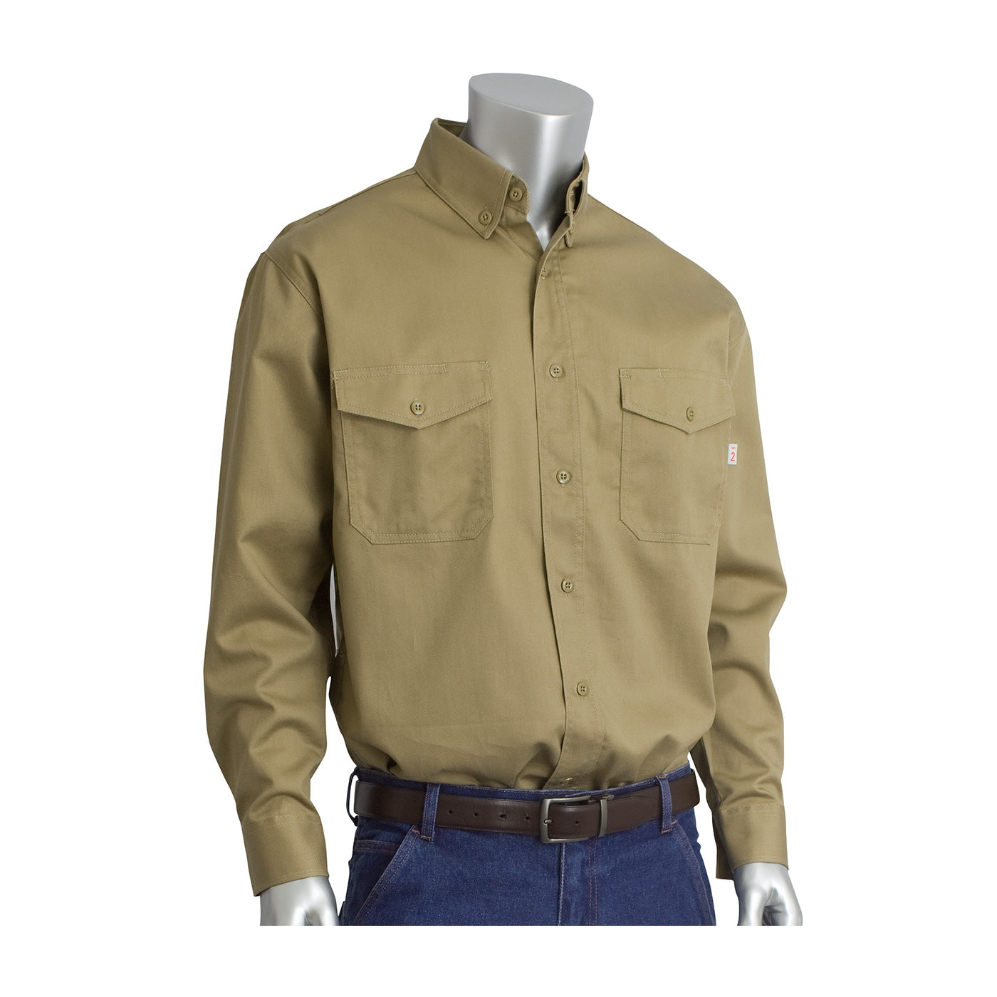 385-FRWS AR/FR Dual Certified Long Sleeve Workshirt - 9.2 cal/cm2