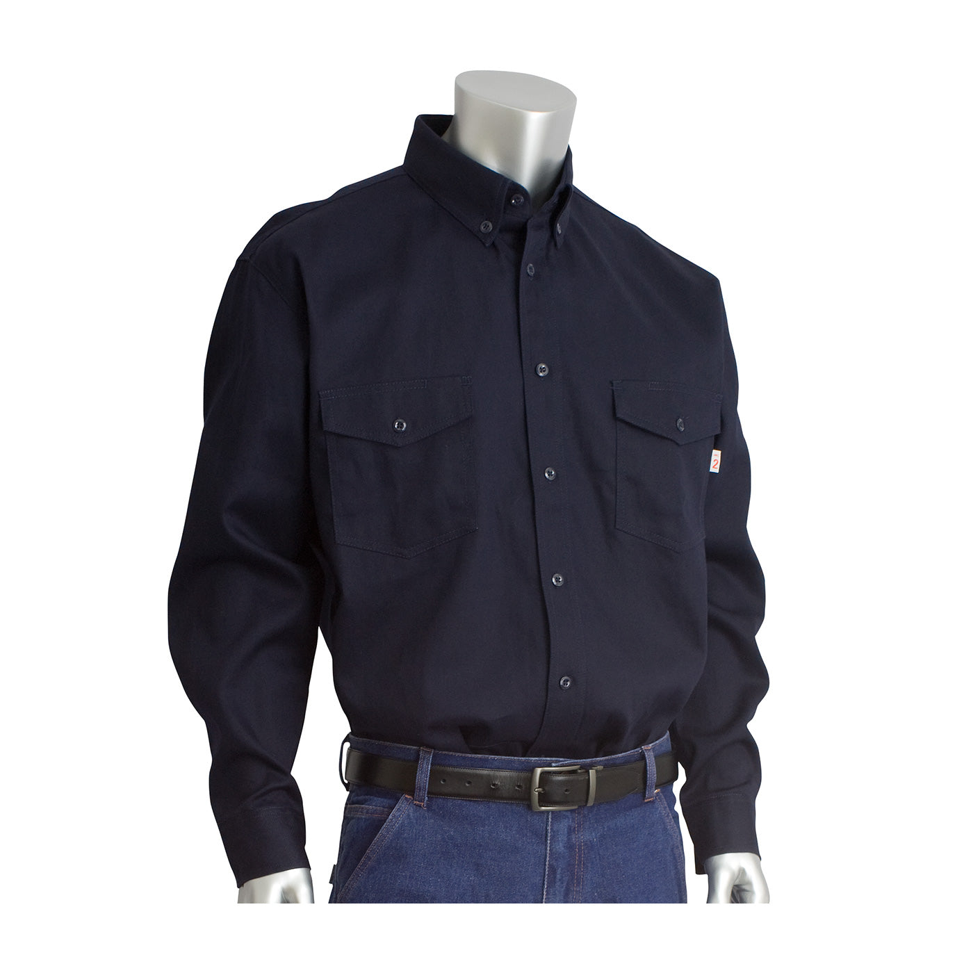 385-FRWS AR/FR Dual Certified Long Sleeve Workshirt - 9.2 cal/cm2