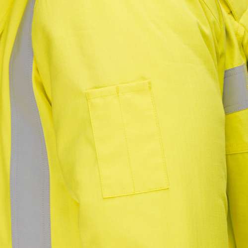 385M8387H AR/FR Ripstop Insulated Parka with Navy Bottom - Industrial Wash Durable
