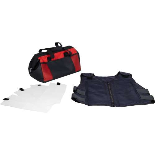 390-EZPC-FR Premium FR Phase Change Active Fit Cooling Vest with Insulated Cooler Bag