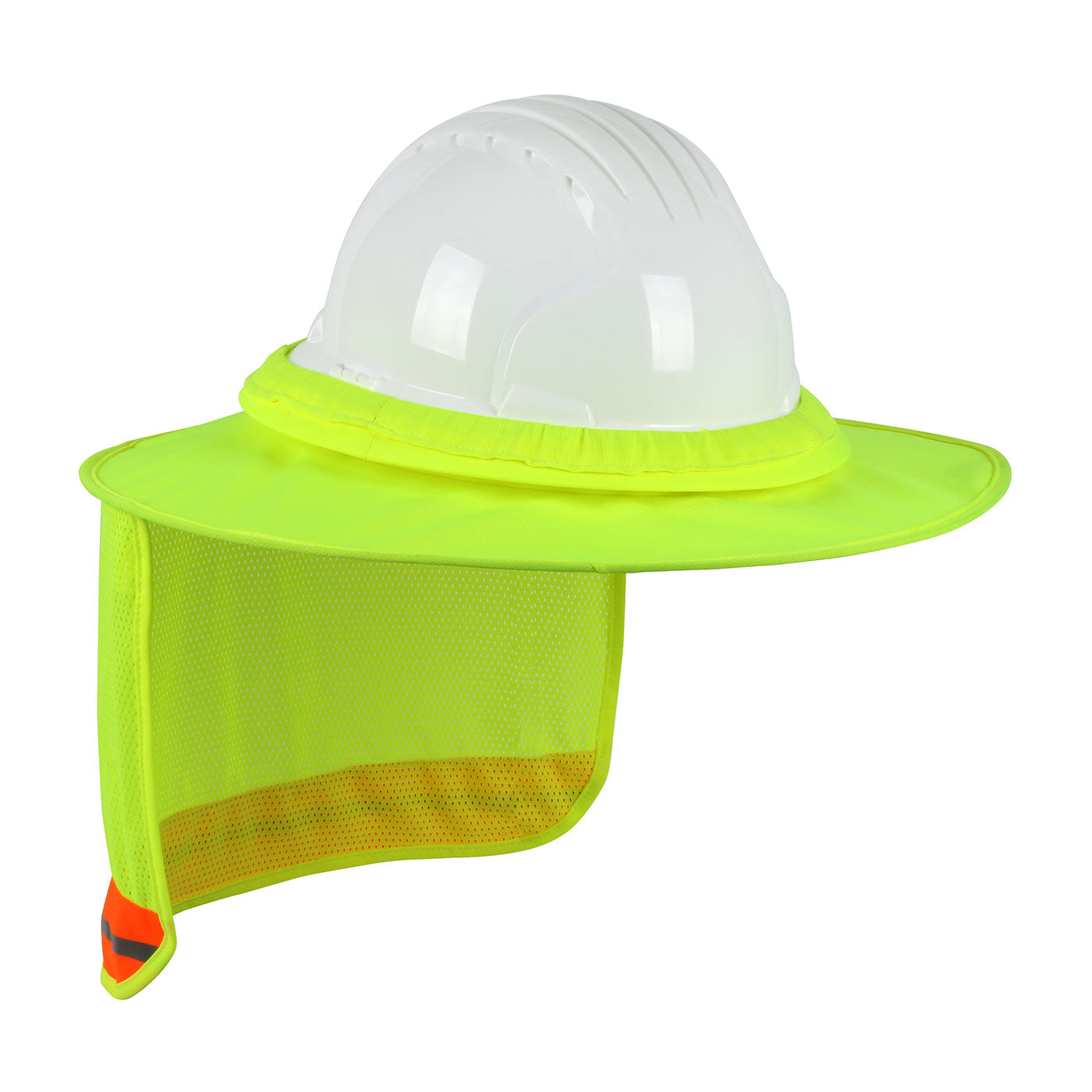 396-850 Hi-Vis Full Brim Hard Hat Visor with Neck Shade