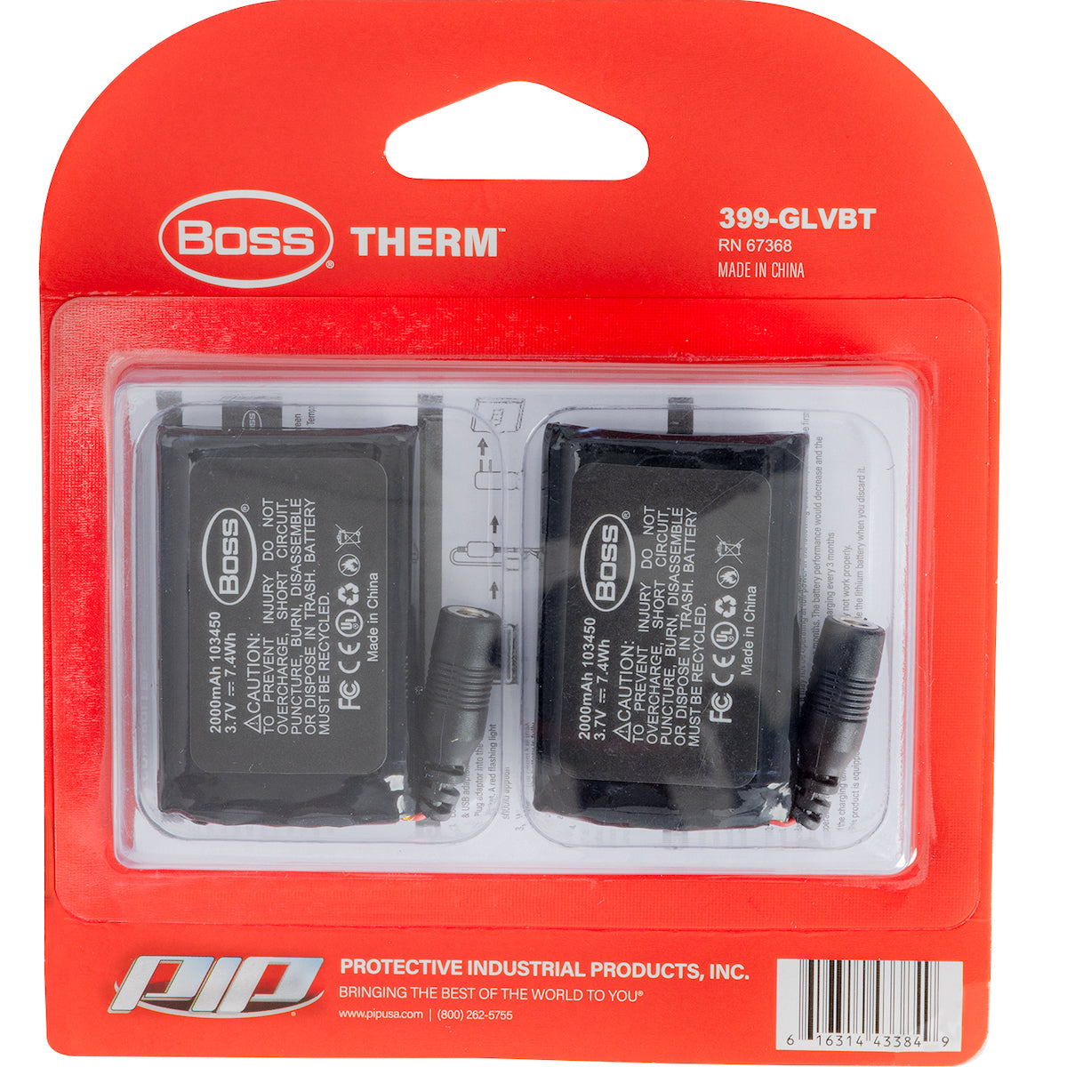 399-GLVBT Therm™ Heated Glove Liner Replacement Batteries - Two Pack