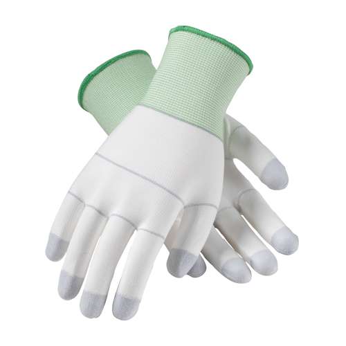 40-C125 Seamless Knit Nylon Clean Environment Glove with Polyurethane Coated Smooth Grip on Palm & Fingers