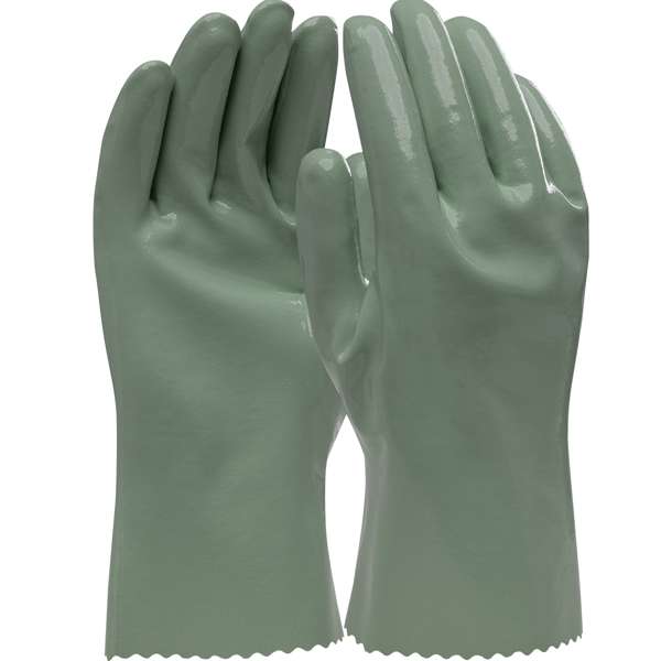 Polyurethane Solvent Glove with Cotton Lining - 10.25"