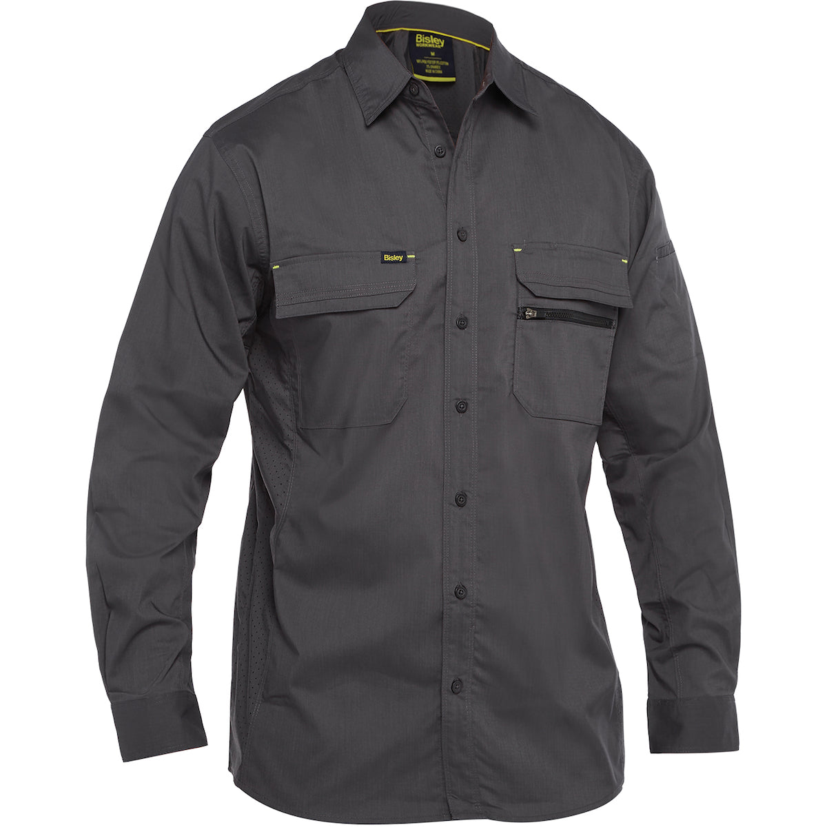 400M6490 Long Sleeve Ripstop Work Shirt with X-Airflow™ Ventilation
