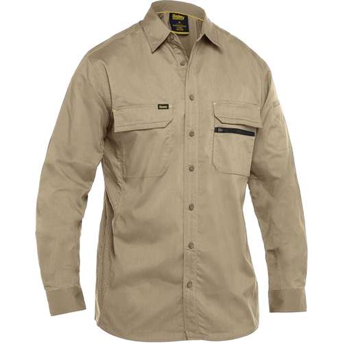 400M6490 Long Sleeve Ripstop Work Shirt with X-Airflow™ Ventilation