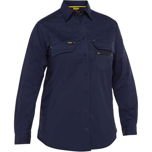 400W6490 Women's Long Sleeve Ripstop Work Shirt with X-Airflow™ Ventilation
