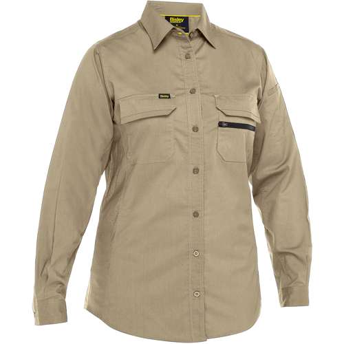 400W6490 Women's Long Sleeve Ripstop Work Shirt with X-Airflow™ Ventilation