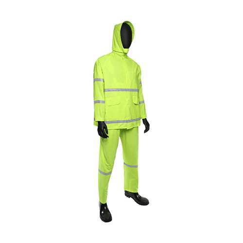 4031 ANSI Type O Class 1 Three-Piece Rainsuit - 0.35mm