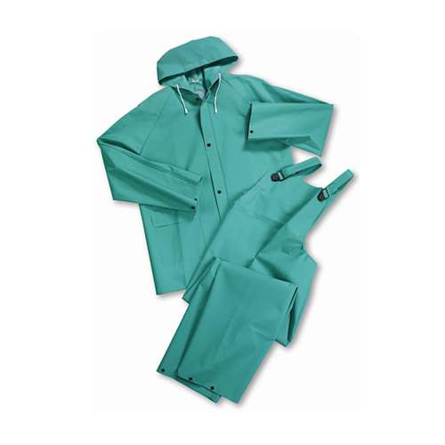 4045 Treated PVC Two-Piece Acid Suit - 0.40 mm