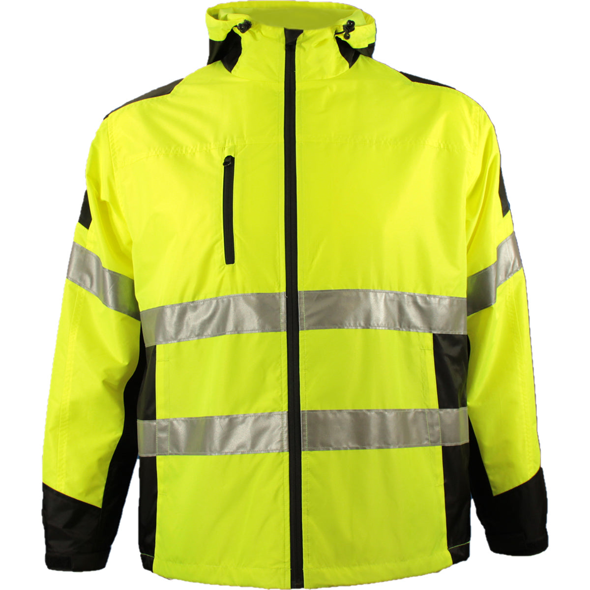 407GT ANSI Type R Class 2 Lined Windbreaker with Black Accents