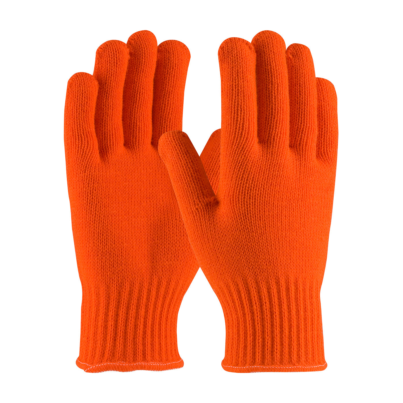 41-013 Hi-Vis Seamless Knit Acrylic Glove - 7 Gauge