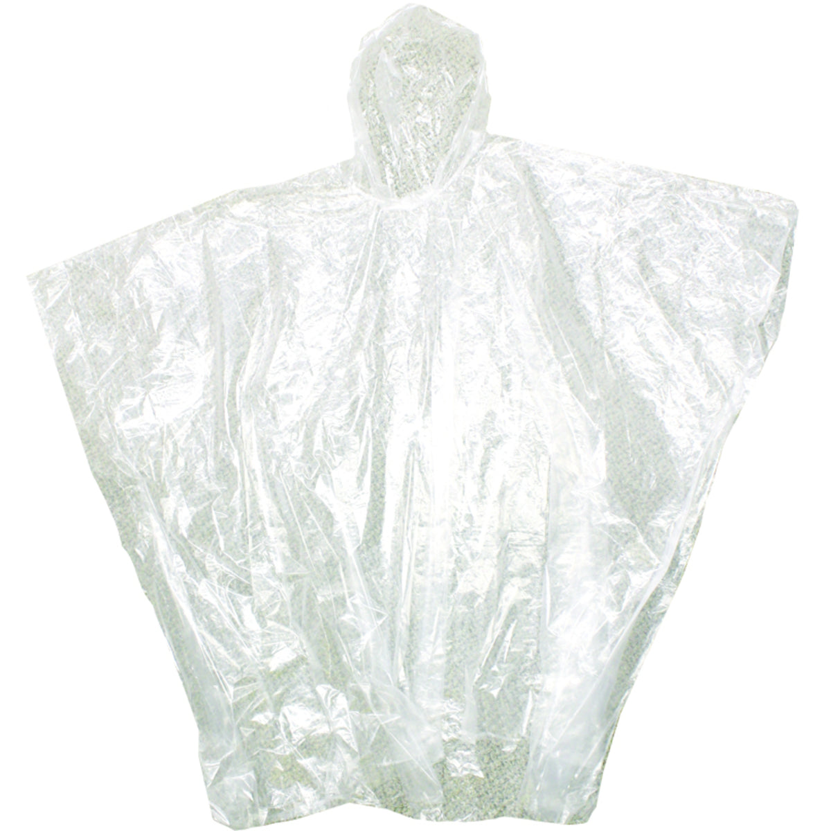 Waterproof Poncho - .4mm PE - Clear