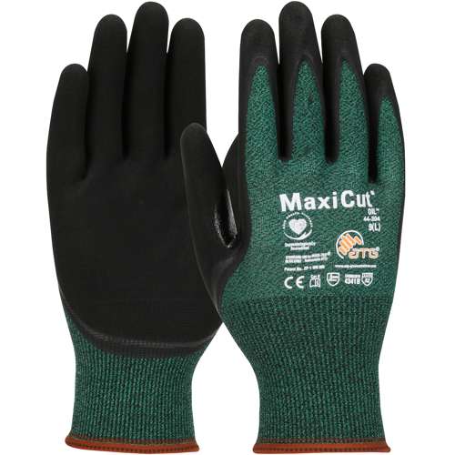 44-304 Seamless Knit Engineered Yarn Glove with Nitrile Coated MicroFoam Grip on Palm & Fingers