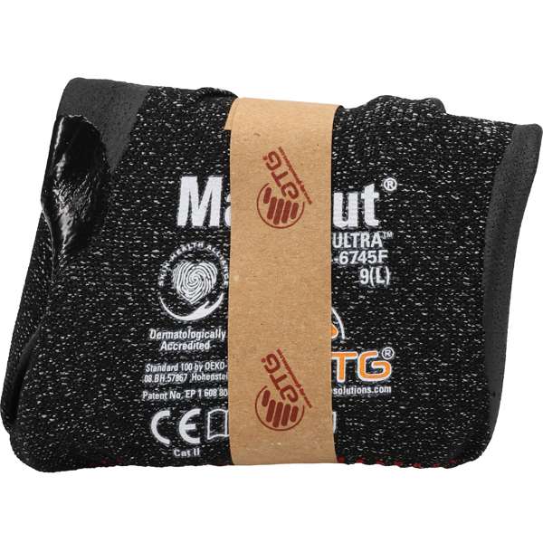 44-6745FV Seamless Knit Engineered Yarn with Premium Nitrile Coated MicroFoam Grip on Palm & Fingers - Touchscreen - Vend Ready