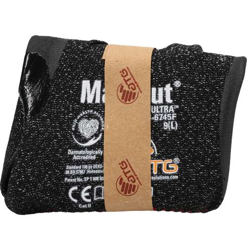 44-6745FV Seamless Knit Engineered Yarn with Premium Nitrile Coated MicroFoam Grip on Palm & Fingers - Touchscreen - Vend Ready