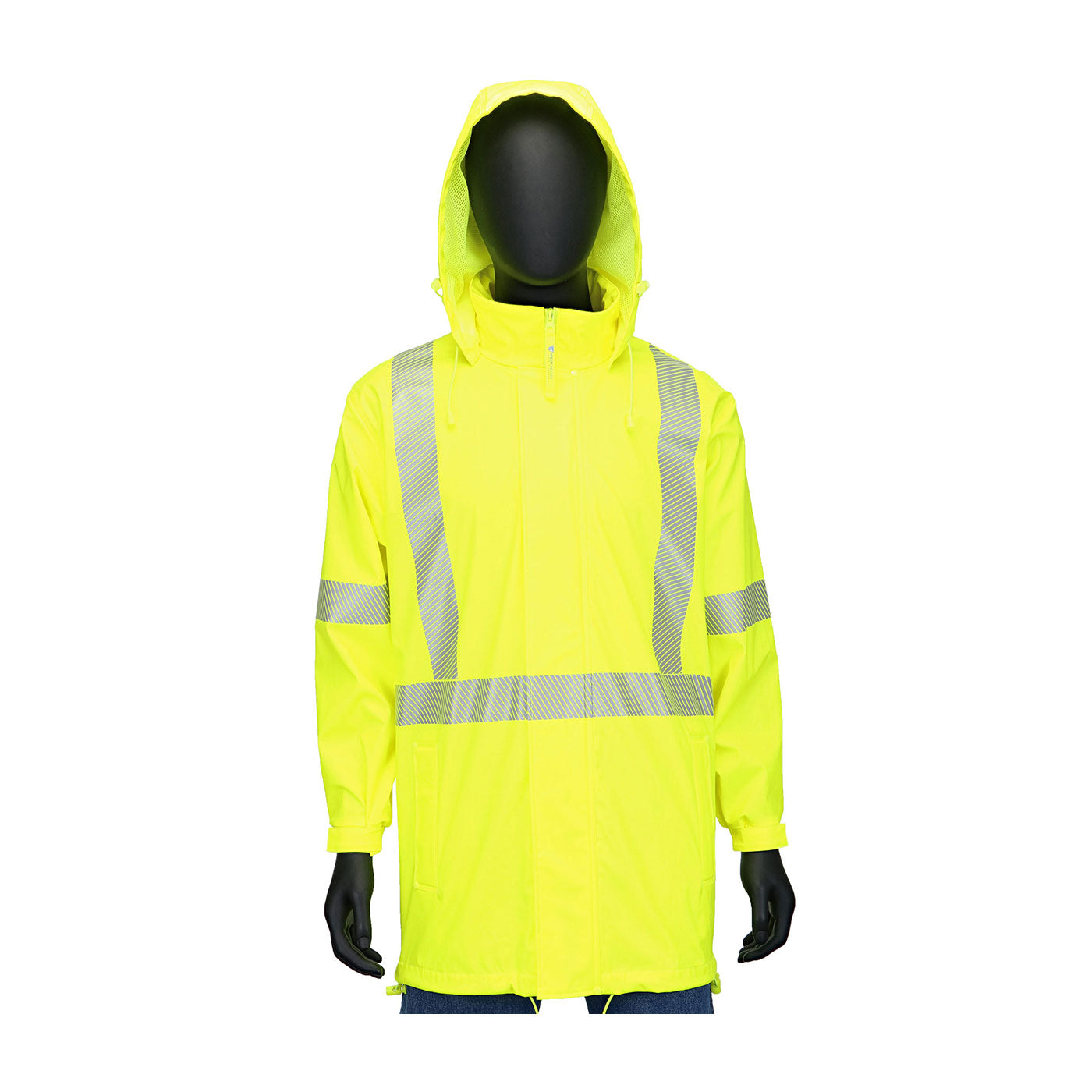 Type R Class 3 Waterproof Breathable Rain Jacket – BDG Safety