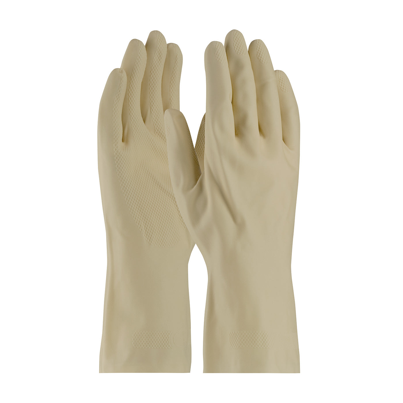47-L171N Unsupported Latex Canner, Unlined with Raised Diamond Grip - 18 MIl