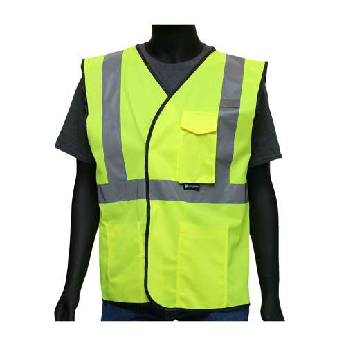 47203 ANSI Type R Class 2 Value Four Pocket Solid Vest