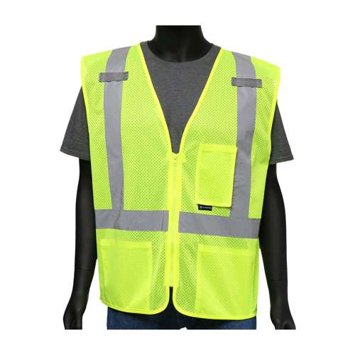 47209 ANSI 107 Type R Class 2 Three Pocket Mesh Vest