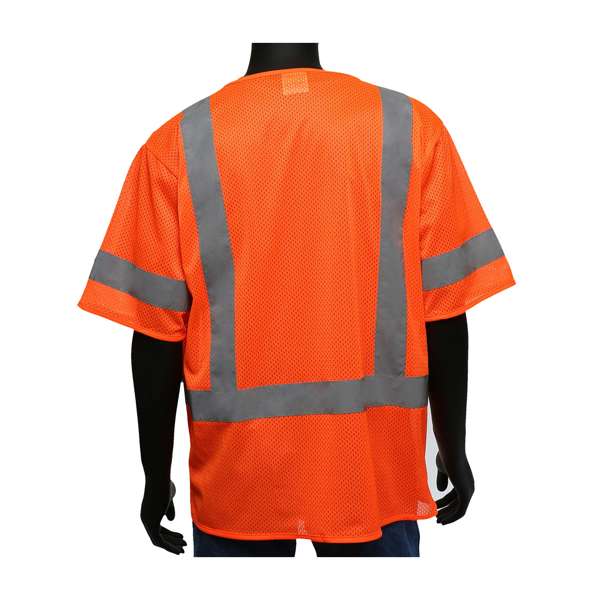 ANSI Type R Class 3 Three Pocket FR Treated Mesh Vest