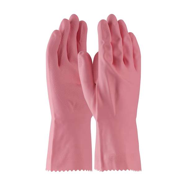 Unsupported Latex, Flock Lined with Honeycomb Grip - 18 Mil