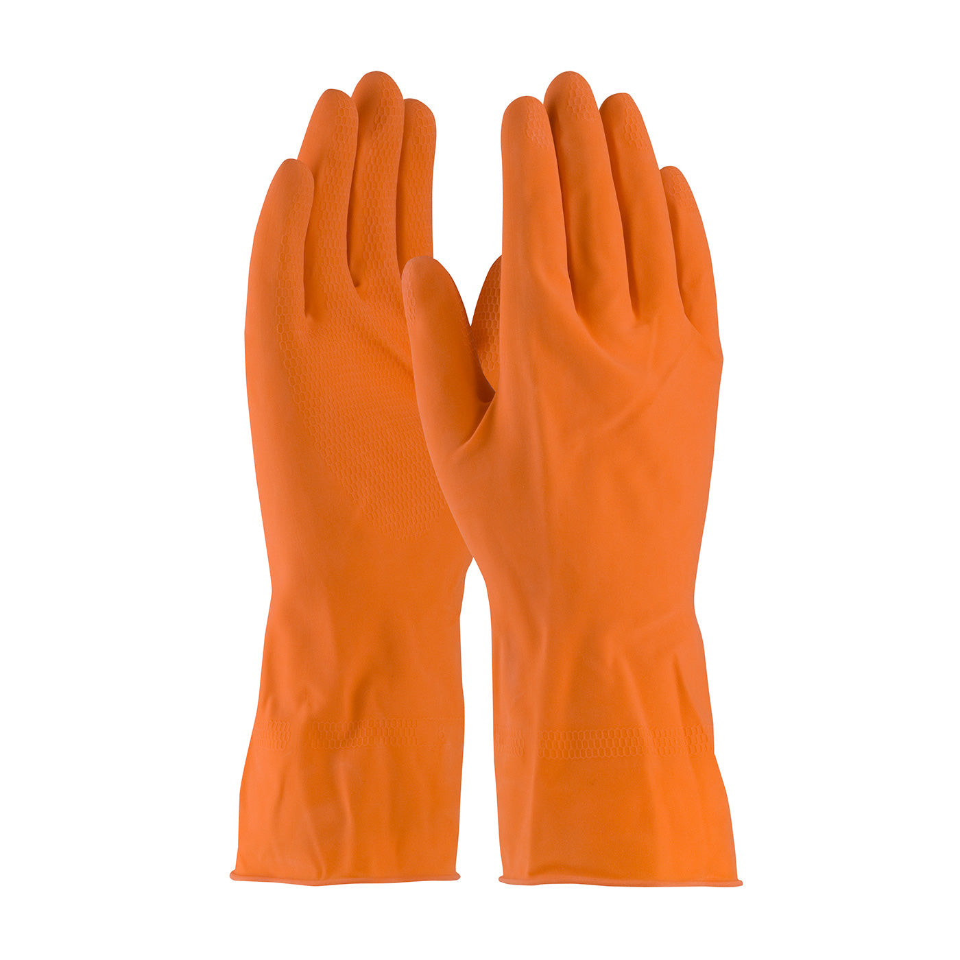 Unsupported Latex, Flock Lined with Honeycomb Grip - 18 Mil
